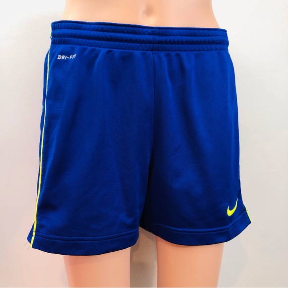 Nike Dri Fit Athletic Shorts Bright Blue - Picture 14 of 16